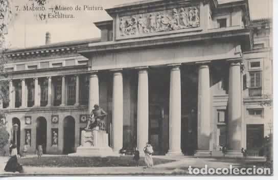 Postales: MADRID SIN ESCRIBIR MUSEO DEL PRADO