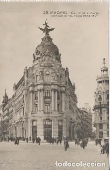 Postales: MADRID SIN ESCRIBIR EDIFICIO EL FENIX