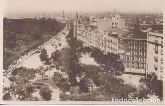 Postales: MADRID SIN ESCRIBIR CALLE DE ALCALA