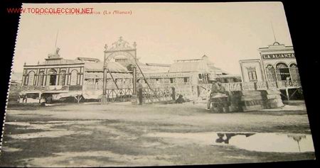 Postais: ANTIGUA POSTAL DE ALICANTE - LOS BALNEARIOS (LA ALIANZA)