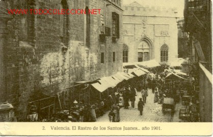 Postales: ANTIGUA POSTAL DE VALENCIA - Foto 1