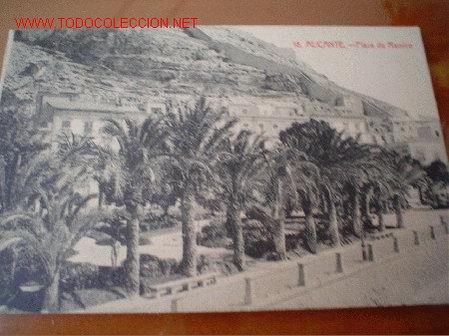 Postkarten: TARJETA POSTAL ANTIGUA DE ALCANTE- PLAZA DE RAMIRO