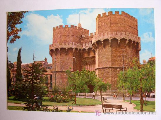 Postales: Valencia. Torres de Serranos. - Foto 1