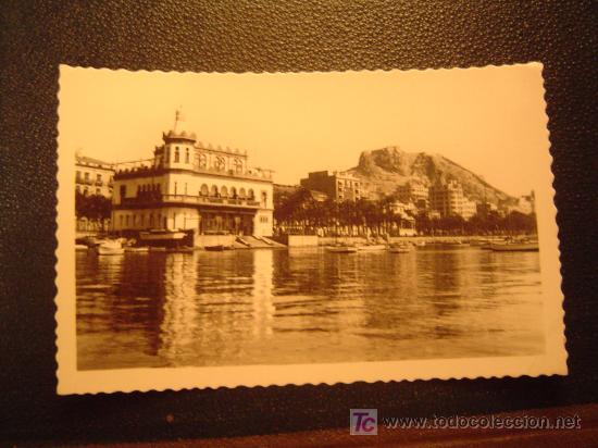 Postales: Postal de Alicante--166 Club de Regatas