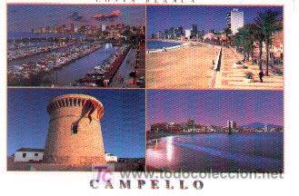 Postkarten: 7-cblanca24. Costa Blanca. El Campello (Alicante) varias vistas