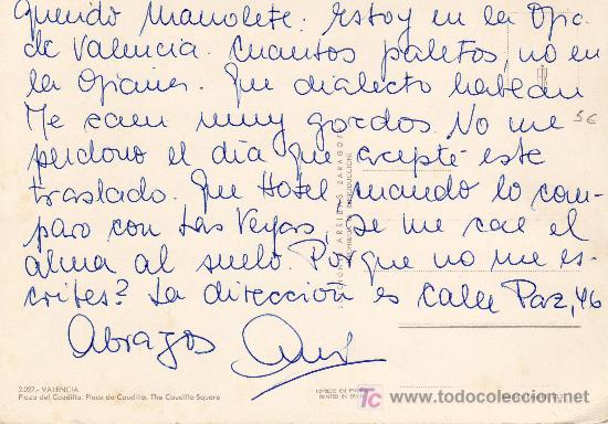 Postales: reverso postal - Foto 2