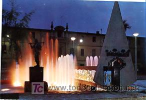 Postales: TARJETA POSTAL. CASTELLON. MOD. 164. PLAZA FADRELL. FUENTE LUMINOSA