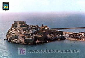 Postales: TARJETA POSTAL. CASTELLON. N&ordm; 10. PE&Ntilde;ISCOLA. 1964. SELLO FRANCO 70 CTS