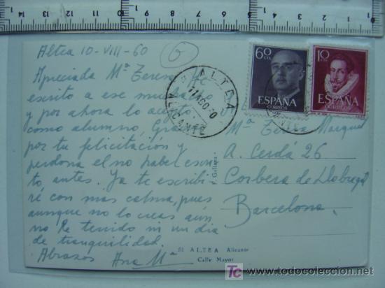 Postales: ALTEA (ALICANTE) - Foto 2