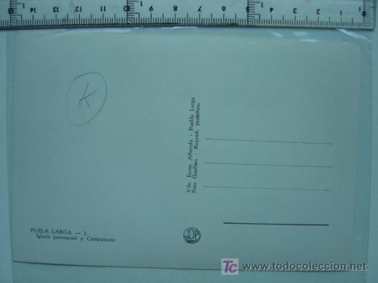 Postales: PUEBLA LARGA (VALENCIA) - Foto 2