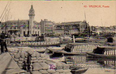 Postales: VALENCIA. PUERTO. (THOMAS, 93) - Foto 1