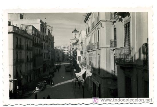 Postkarten: CASTELLON , CALLES JOSE ANTONIO Y CALVO SOTELO  , ARRIBAS N&ordm; 19 , P21118