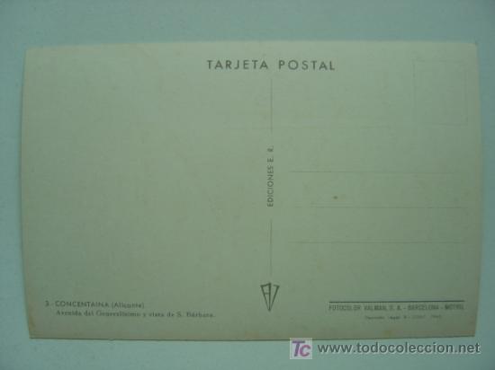 Postales: COCENTAINA (ALICANTE) - Foto 2