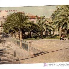 Postales: ALICANTE-PLAZA DE RAMIRO-LITOGRAFICA- THOMAS-FECHADA 21 ENERO 1914.- V I B