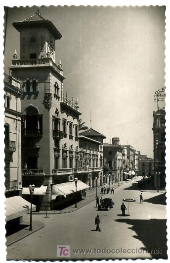 Postkarten: CASTELLON DE LA PLANA, PLAZA DEL CAUDILLO Y CASINO ANTIGUO, P20939