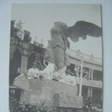Postales: VALENCIA - EXPOSICION REGIONAL VALENCIANA AÑO 1909 - POSTAL FOTOGRAFICA - BATALLA DE FLORES