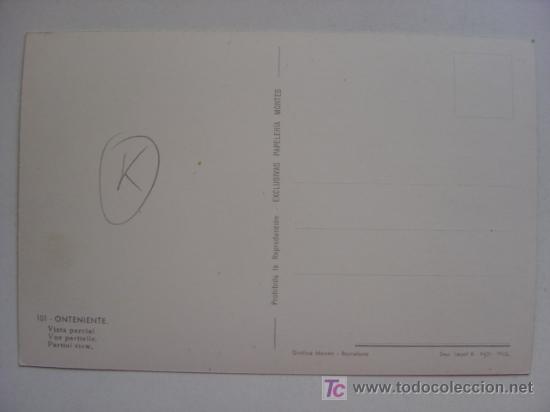 Postales: ONTENIENTE (VALENCIA) - Foto 2