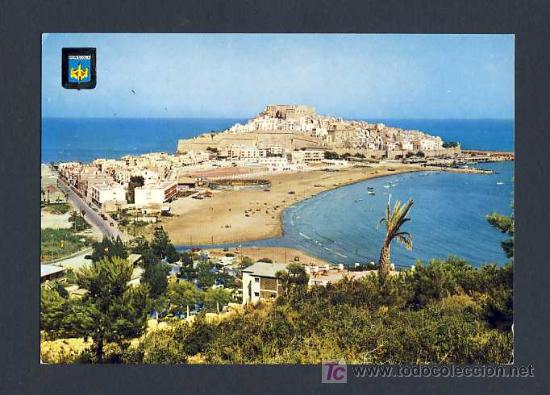 Cartes Postales: Postal de PENISCOLA (Penyiscola, Castell&oacute;): Vista general (Ed.Comas Aldea num.71)