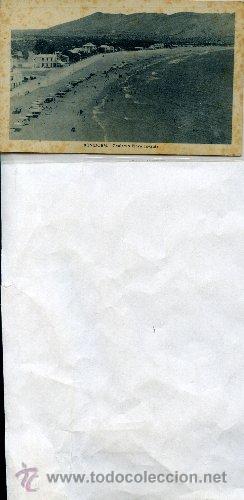 Postkarten: POSTAL BENIDORM chalets y playa de Levante sin datos a&ntilde;os 50