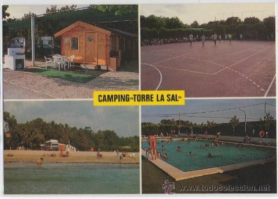 postal de oropesa del mar camping torre la sal - Kaufen Postkarten der  Valencianischen Gemeinschaft in todocoleccion