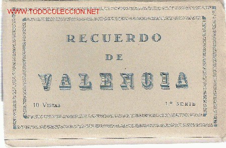 Postales: RECUERDO DE VALENCIA - Foto 1
