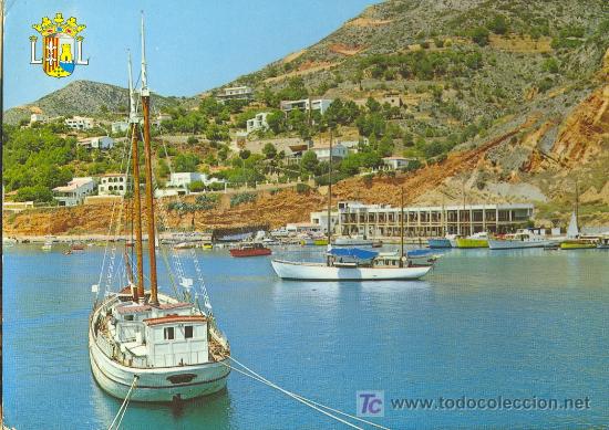 Cartes Postales: TARJETA POSTAL DE JAVEA .ALICANTE. CLUB NAUTICO Y PUERTO