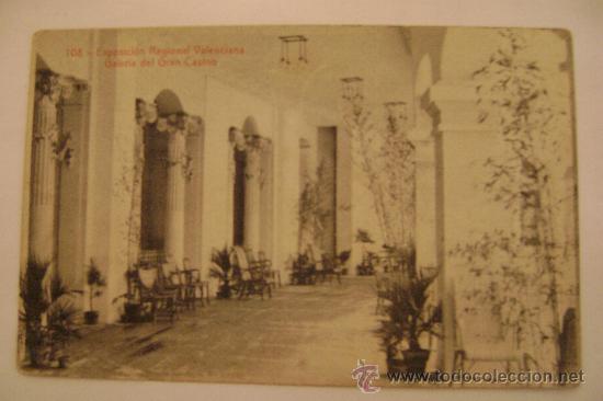 Postkarten: VALENCIA,.EXPOSICION REGIONAL .GALERIA DEL GRAN CASINO  12047