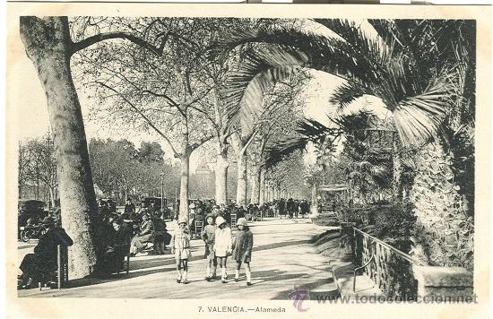 Postales: VALENCIA. ALAMEDA. - Foto 1
