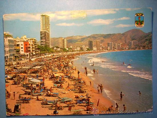 6336 C Valenciana Alicante Benidorm Playa De L Comprar Postales