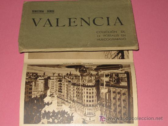 Postcards: COLECCION DE POSTALES DE VALENCIA EN BLANCO Y NEGRO DATAN DE 1915-20