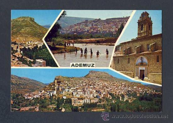 Cartes Postales: Postal d' ADEMUS (Valencia): 4 vistes (Excl.Llopis num.8)