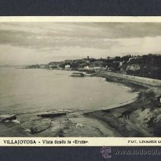 Postales: POSTAL DE VILAJOIOSA (ALACANT): VISTA DES DE L' ERETA (FOT.LINARES NUM.39). Lote 10612965