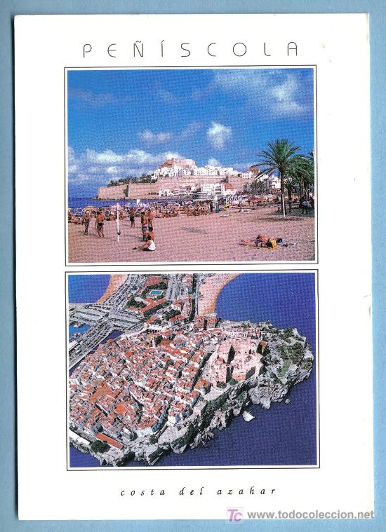 Cartes Postales: POSTAL DIVERSAS VISTAS DE PE&Ntilde;ISCOLA. COSTA DE AZAHAR