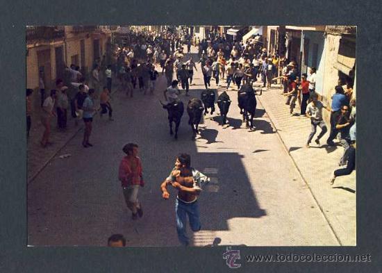 Postales: Vista de TORREBLANCA (Castell&oacute;): Entrada dels toros. No &eacute;s postal