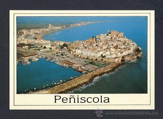 Postales: Postal de PENISCOLA (Penyiscola, Castell&oacute;): Vista panoramica (Ed.Castell num.58)