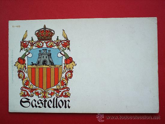 Postales: CASTELLON.SERIE PROVINCIAS N.49--A&Ntilde;OS 1920-30