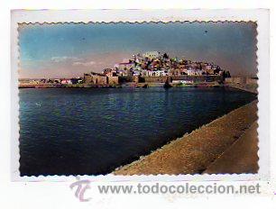 Postais: Pe&ntilde;iscola. Castell&oacute;n n&ordm;1. Vista desde el puerto. Ed. Comas Aldea. Castell&oacute;n. Sin circular.