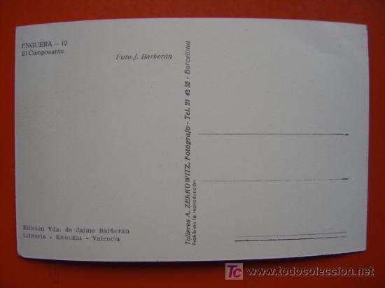 Postales: ENGUERA, VALENCIA - Foto 2