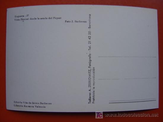 Postales: ENGUERA, VALENCIA - Foto 2