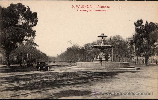 Postales: VALENCIA : Alameda - Foto 1