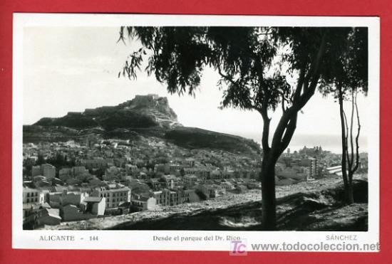 Postcards: ALICANTE, DESDE EL PARQUE DEL DR. RICO,   P31902