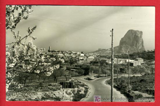 Postales: CALPE, ALICANTE, PUEBLO Y PE&Ntilde;ON DE IFACH,     P31962 - Foto 1