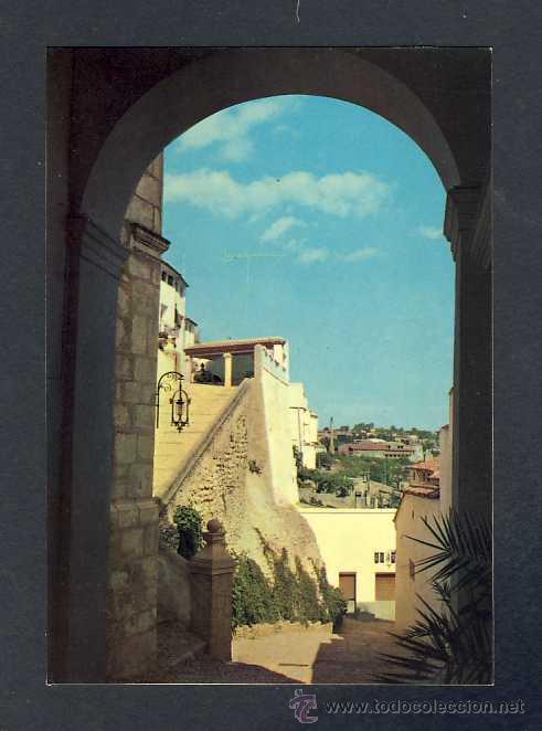 Cartes Postales: Postal d' ONTINYENT (Valencia): Pujada de l' Angel, La Bola (Ed.Borja num.116)