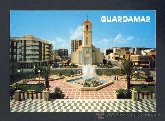 Postcards: Postal de GUARDAMAR DEL SEGURA (Alacant): Pla&ccedil;a del Caudillo (Ed.CI nm.492)