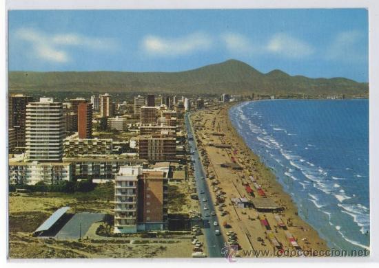 Postkarten: TARJETA POSTAL DE PLAYA SAN JUAN VISTA GENERAL ALICANTE