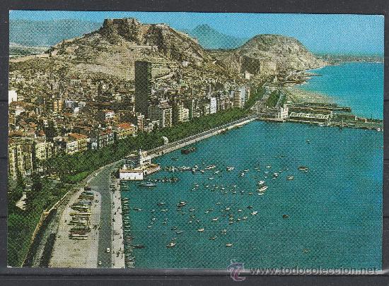 Postais: 76 - ALICANTE. VISTA PARCIAL A&Eacute;REA