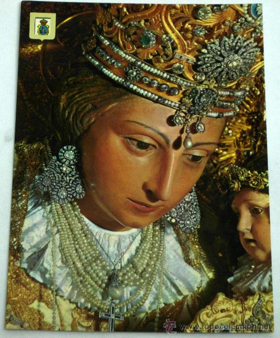 Cartes Postales: Postal Nuestra Se&ntilde;ora Desemparados Valencia Pormenor talla g&oacute;tica pp s XV a&ntilde;os 70