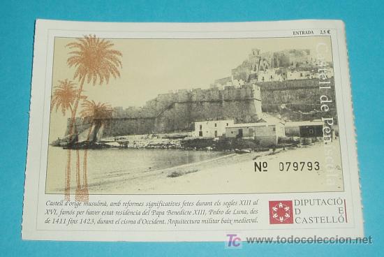 Cartes Postales: POSTAL DE PE&Ntilde;&Iacute;SCOLA. ENTRADA AL CASTILLO DEL PAPA LUNA