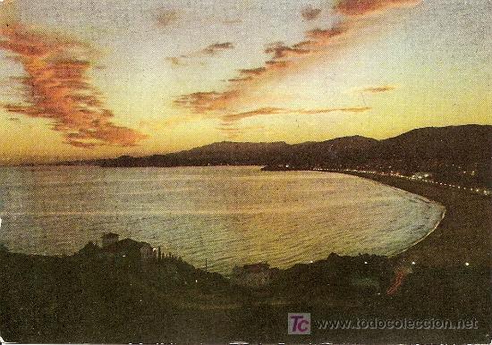 Postales: BENIDORM - ATARDECER - Foto 1