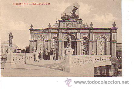 Postais: ALICANTE.- BALNEARIO DIANA